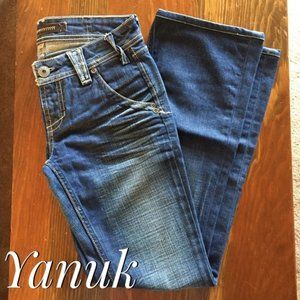Yanuk Dreamer Stitch Jeans [low rise]